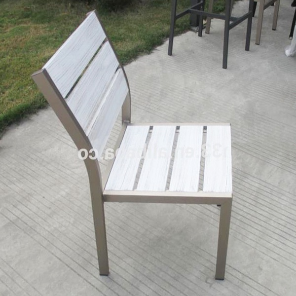 Garden Restaurant Furniture Relax Wood Aluminum Chairs 【Dc-15513】