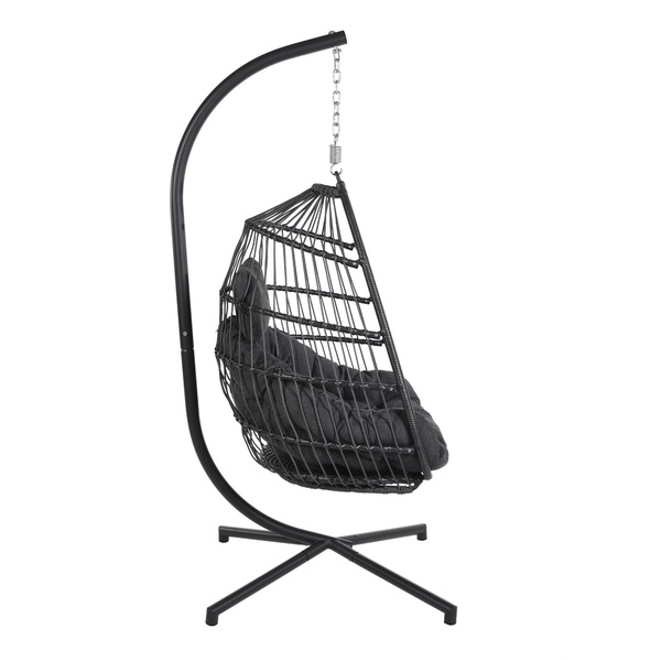 Outdoor Rattan Furniture Swing Hanging Chair Rattan ALL- Aluminum Chair SLT9006