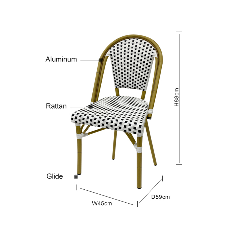 Rattan Commercial Restaurant Chair