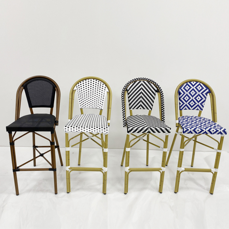 Oem Height Imitation Old White Color Rattan Chair