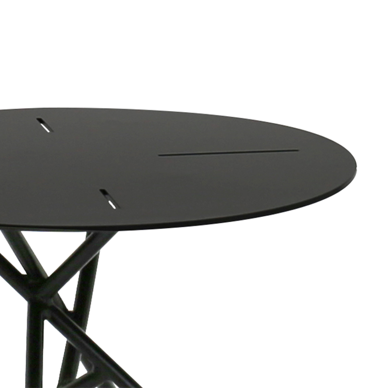 Modern Outdoor Side Anti-rust Steel Table