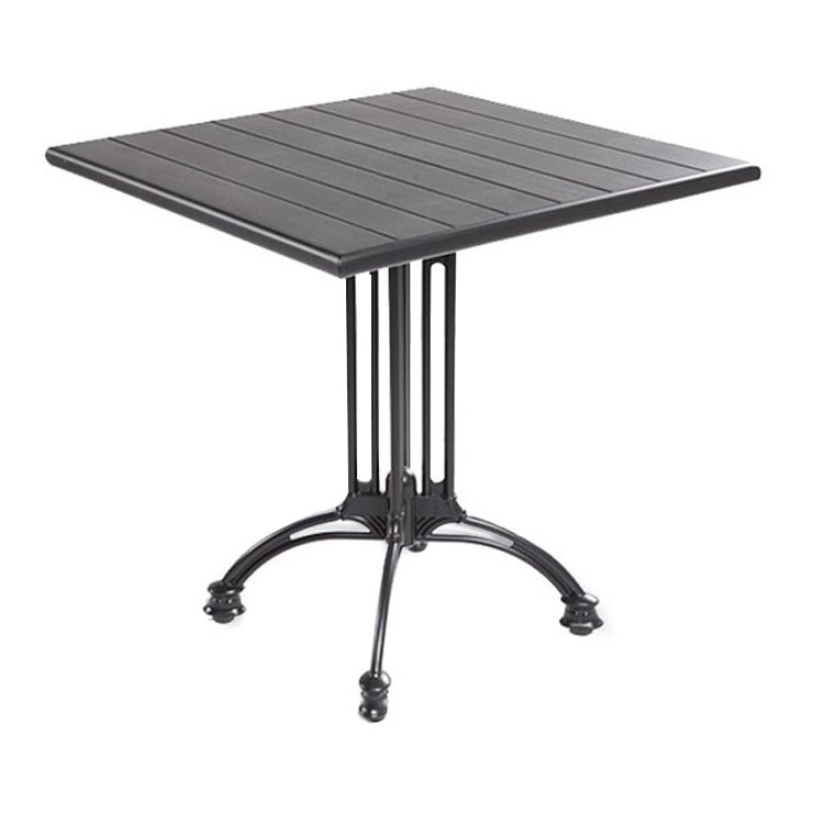 Metal Aluminum Cafe Bistro Dining Table【I can-30017-K/D】