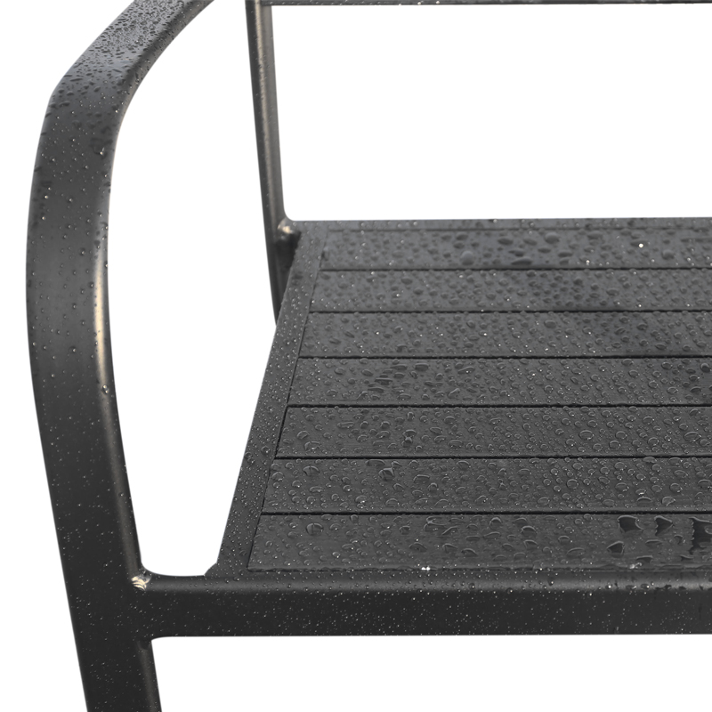 Aluminum Embossing Rattan Chairs【Pws-1850】