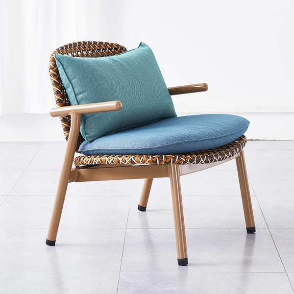 Garden Outdoor Furniture Rattan Wicker Paito Cane Sofa Chair I can-20173