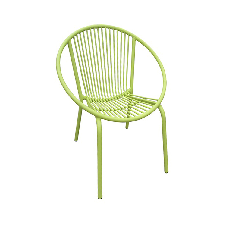 Garden Restaurant Furniture Aluminum Bentwood Rattan Chairs Dc-06023