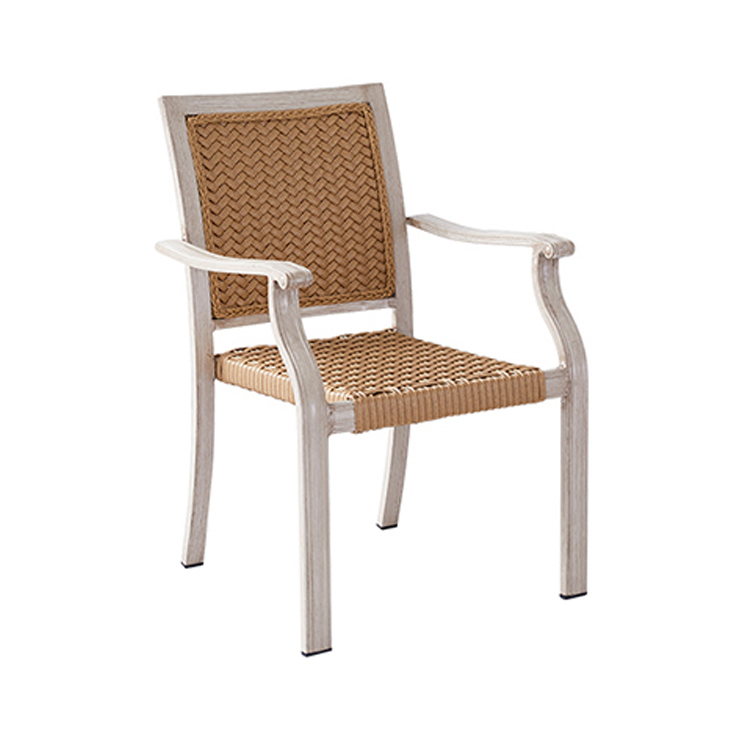 Restaurant Outdoor Garden Green Rattan Chair 【I can-20187】