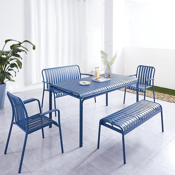 Modern Outdoor Aluminum Leisure Table And Chair Garden Patio Furniture【Tany】